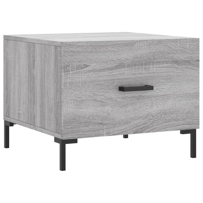 Tavolino da Salotto Grigio Sonoma 50x50x40 cm Legno Multistrato | homemem39