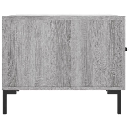 Tavolino da Salotto Grigio Sonoma 50x50x40 cm Legno Multistrato