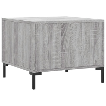 Tavolino da Salotto Grigio Sonoma 50x50x40 cm Legno Multistrato | homemem39
