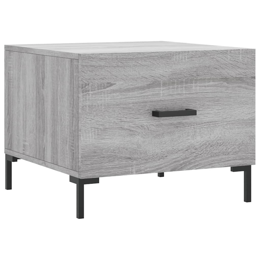 Tavolini Salotto 2pz Grigio Sonoma 50x50x40cm Legno Multistrato | homemem39
