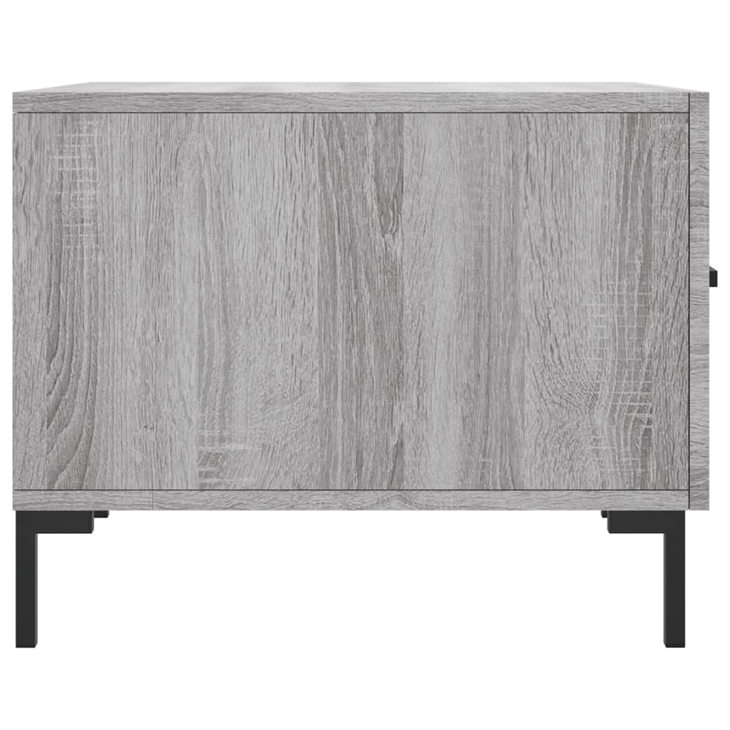 Tavolini Salotto 2pz Grigio Sonoma 50x50x40cm Legno Multistrato | homemem39