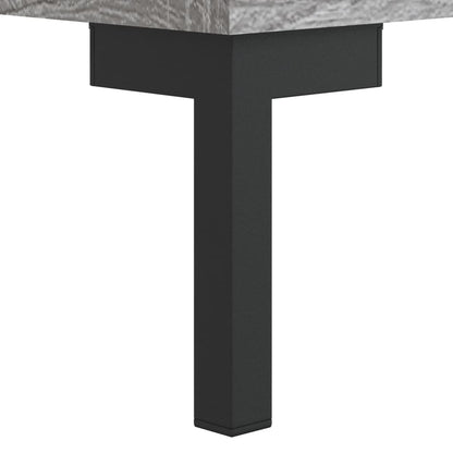 Tavolini Salotto 2pz Grigio Sonoma 50x50x40cm Legno Multistrato | homemem39