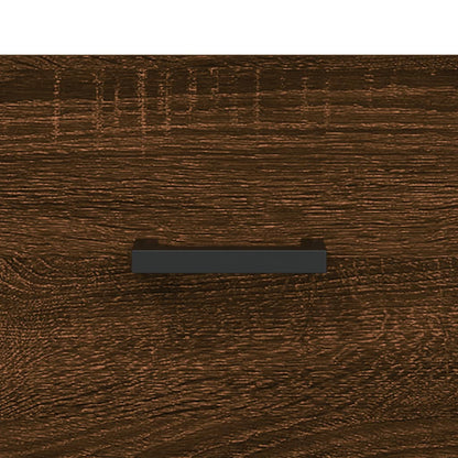Tavolino da Salotto Rovere Marrone 50x50x40cm Legno Multistrato