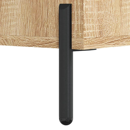 Tavolino da Salotto Rovere Sonoma 50x50x40 cm Legno Multistrato