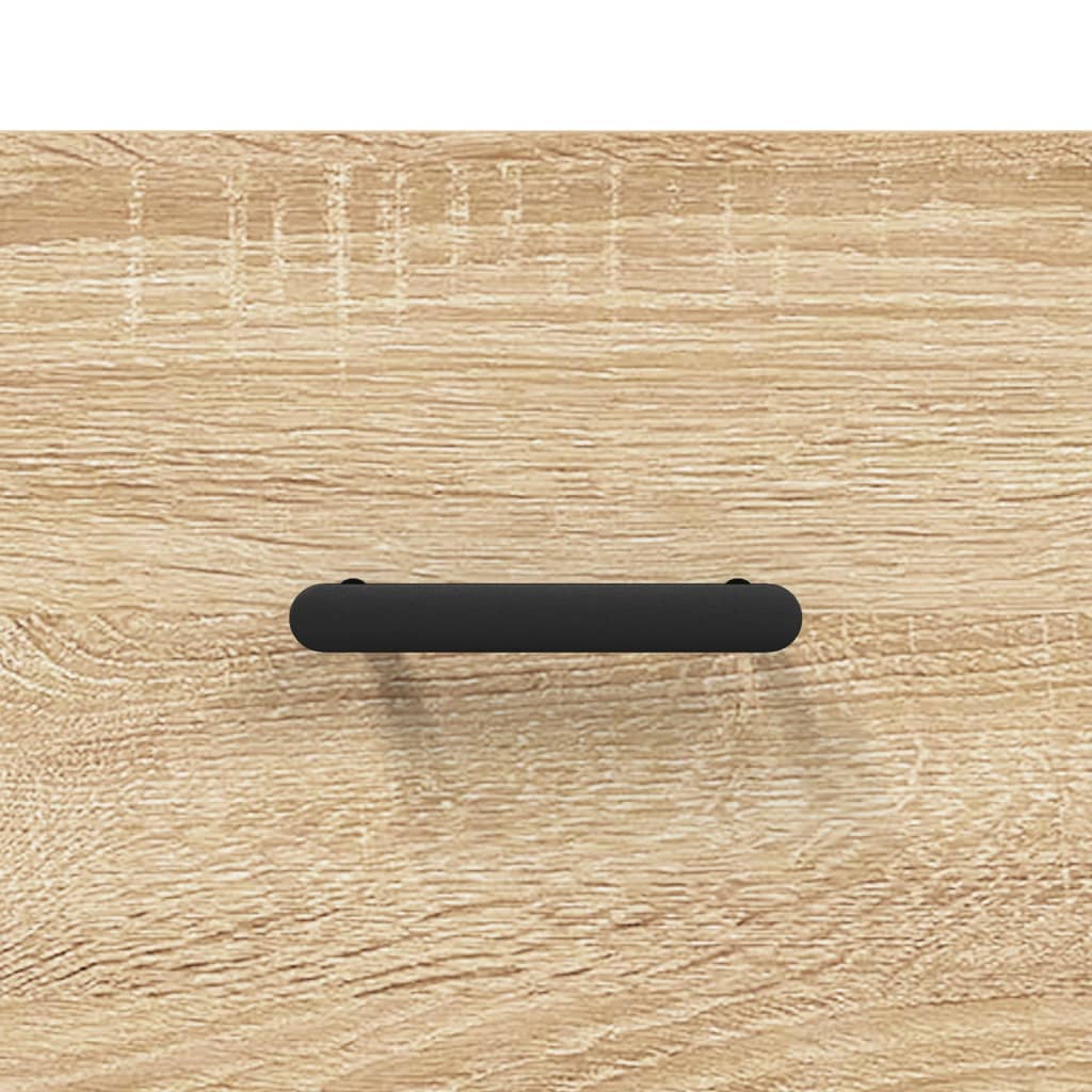 Tavolini Salotto 2pz Rovere Sonoma 50x50x40cm Legno Multistrato