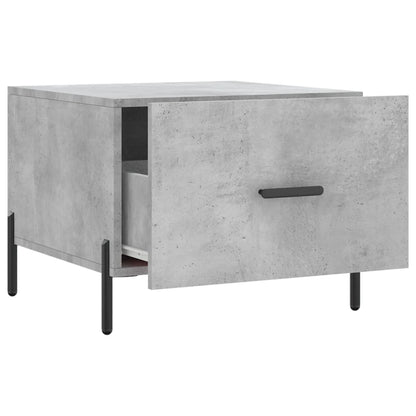 Tavolini Salotto 2pz Grigio Cemento 50x50x40 Legno Multistrato | homemem39