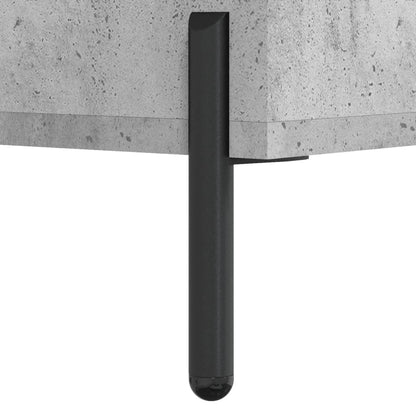 Tavolini Salotto 2pz Grigio Cemento 50x50x40 Legno Multistrato | homemem39