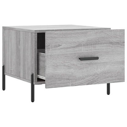 Tavolino da Salotto Grigio Sonoma 50x50x40 cm Legno Multistrato | homemem39