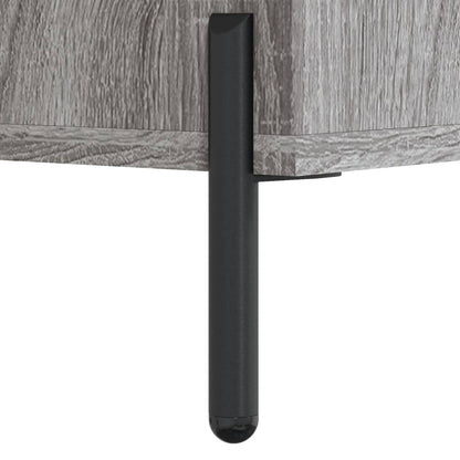 Tavolino da Salotto Grigio Sonoma 50x50x40 cm Legno Multistrato | homemem39