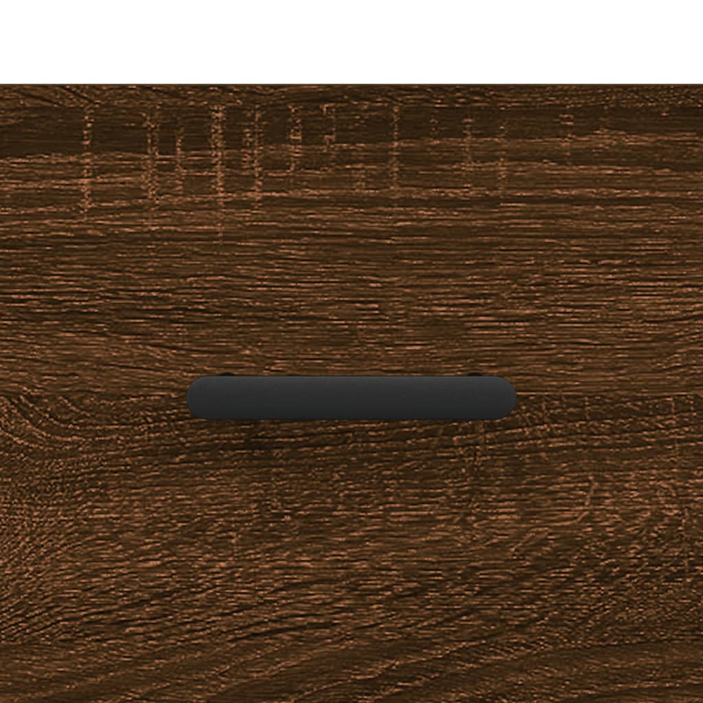 Tavolino da Salotto Rovere Marrone 50x50x40cm Legno Multistrato