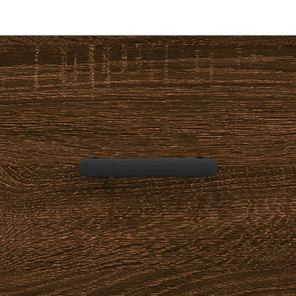 Tavolino da Salotto Rovere Marrone 50x50x40cm Legno Multistrato