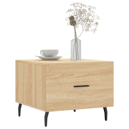Tavolino da Salotto Rovere Sonoma 50x50x40 cm Legno Multistrato | homemem39