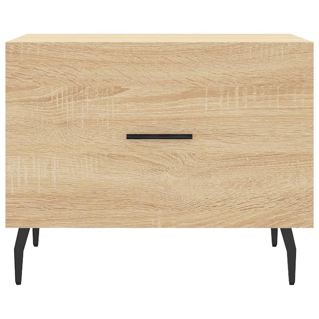 Tavolino da Salotto Rovere Sonoma 50x50x40 cm Legno Multistrato | homemem39