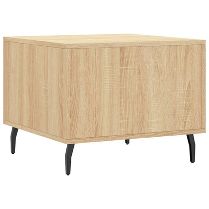 Tavolini Salotto 2pz Rovere Sonoma 50x50x40cm Legno Multistrato