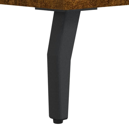 Tavolini Salotto 2 pz Rovere Fumo 50x50x40cm Legno Multistrato | homemem39