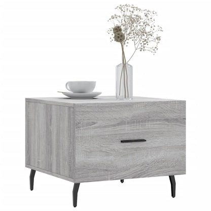 Tavolino da Salotto Grigio Sonoma 50x50x40 cm Legno Multistrato | homemem39