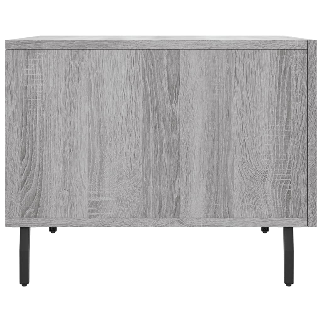 Tavolino da Salotto Grigio Sonoma 50x50x40 cm Legno Multistrato | homemem39