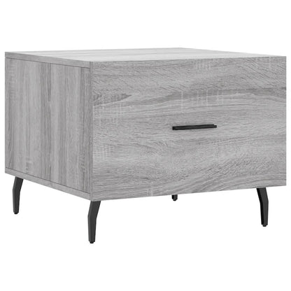 Tavolini Salotto 2pz Grigio Sonoma 50x50x40cm Legno Multistrato