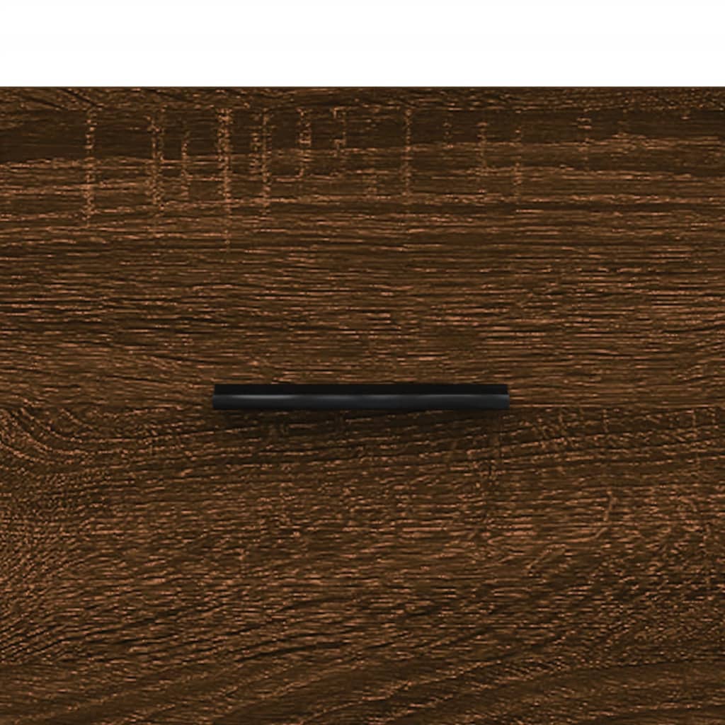 Tavolino da Salotto Rovere Marrone 50x50x40cm Legno Multistrato