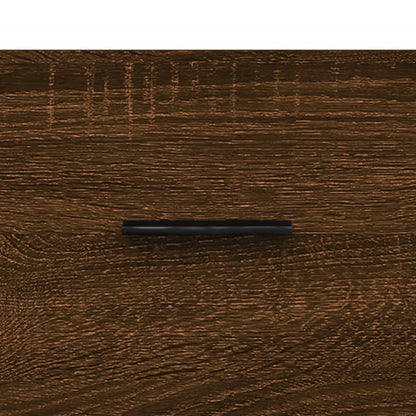 Tavolino da Salotto Rovere Marrone 50x50x40cm Legno Multistrato