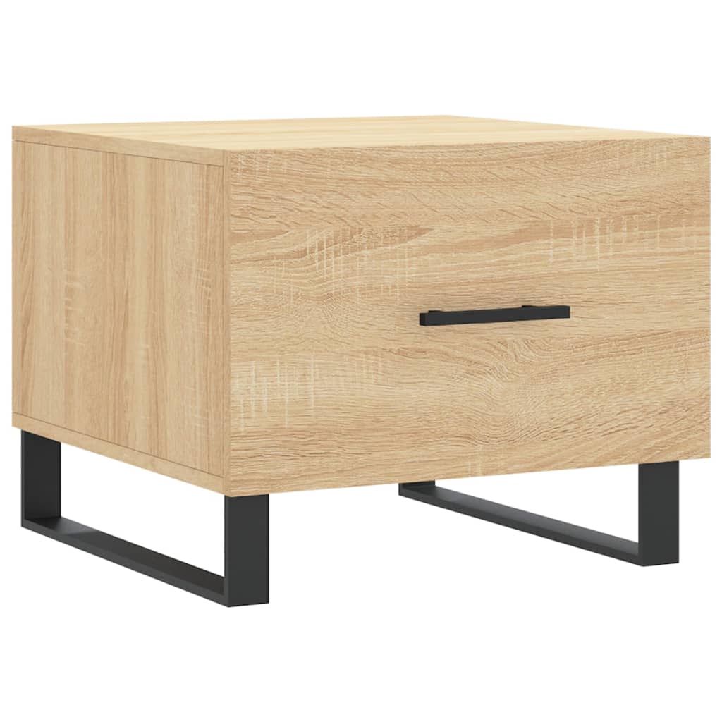 Tavolini Salotto 2pz Rovere Sonoma 50x50x40cm Legno Multistrato | homemem39