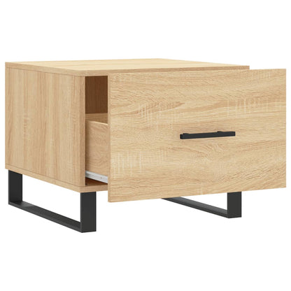 Tavolini Salotto 2pz Rovere Sonoma 50x50x40cm Legno Multistrato | homemem39