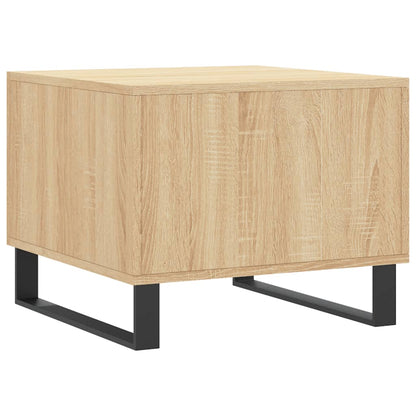 Tavolini Salotto 2pz Rovere Sonoma 50x50x40cm Legno Multistrato