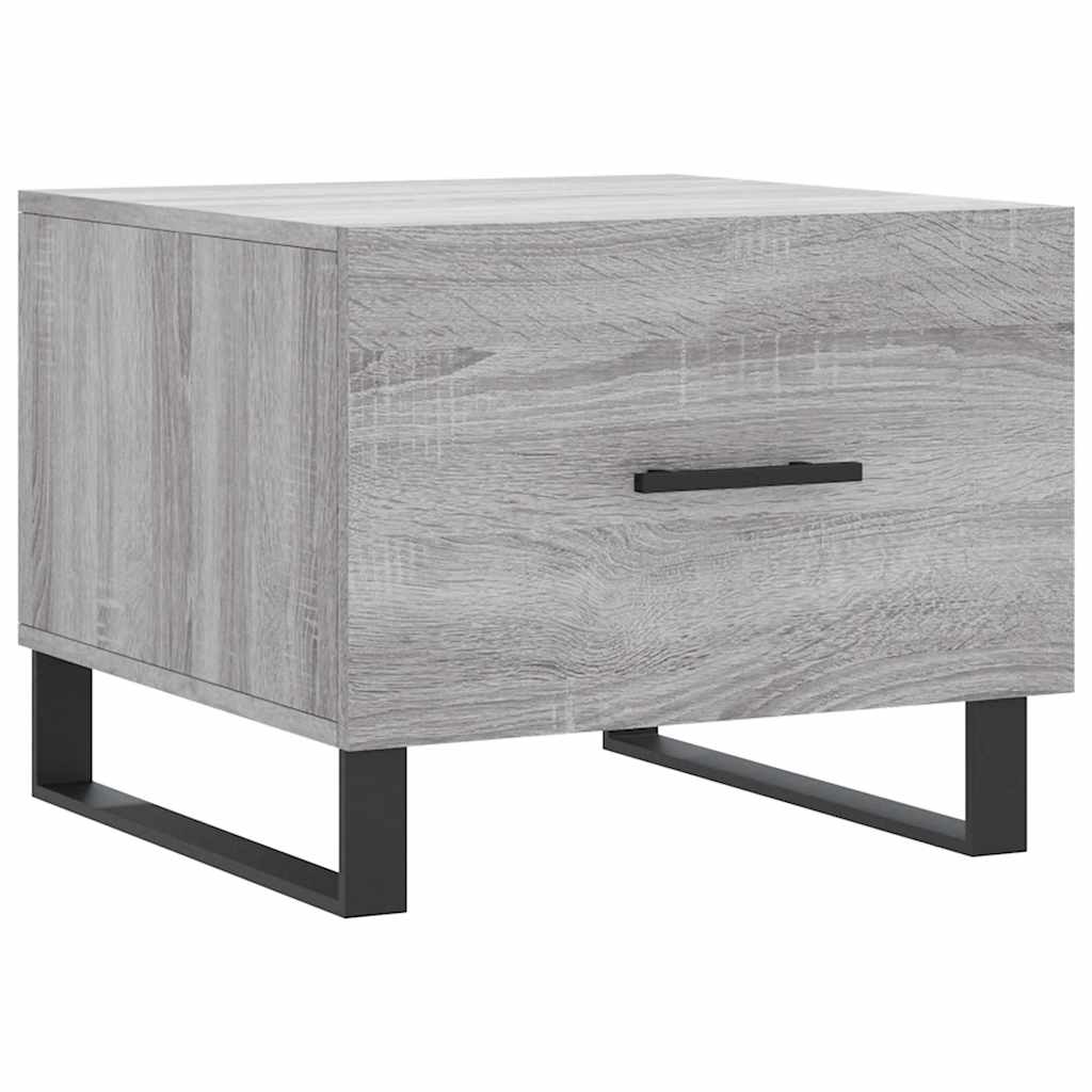 Tavolino da Salotto Grigio Sonoma 50x50x40 cm Legno Multistrato | homemem39
