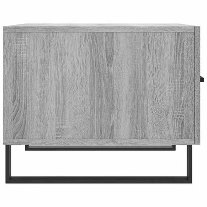 Tavolino da Salotto Grigio Sonoma 50x50x40 cm Legno Multistrato