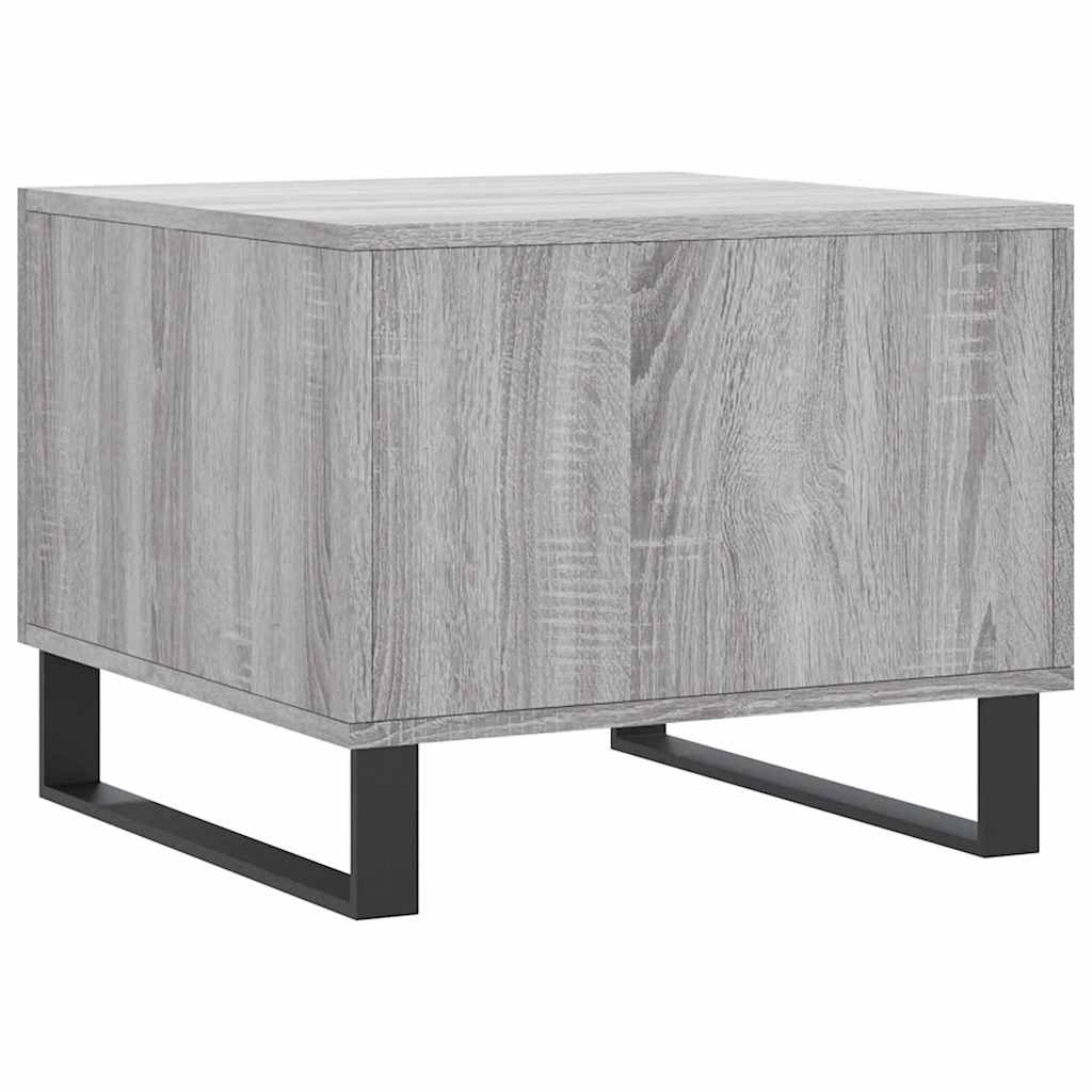 Tavolino da Salotto Grigio Sonoma 50x50x40 cm Legno Multistrato | homemem39