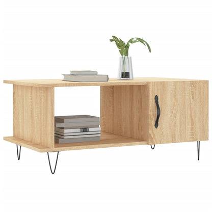 Tavolino da Salotto Rovere Sonoma 90x50x40 cm Legno Multistrato | homemem39