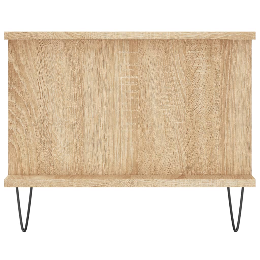 Tavolino da Salotto Rovere Sonoma 90x50x40 cm Legno Multistrato | homemem39