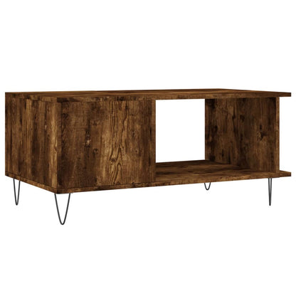 Tavolino da Salotto Rovere Fumo 90x50x40cm in Legno Multistrato | homemem39