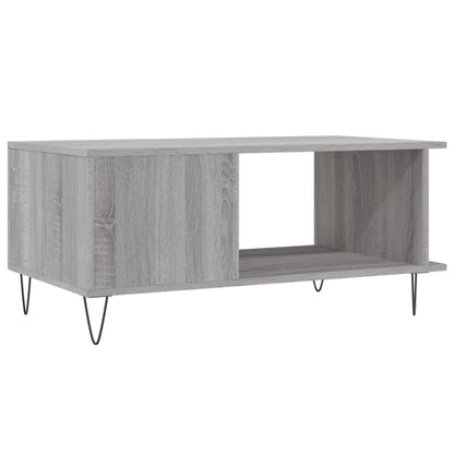 Tavolino da Salotto Grigio Sonoma 90x50x40 cm Legno Multistrato | homemem39