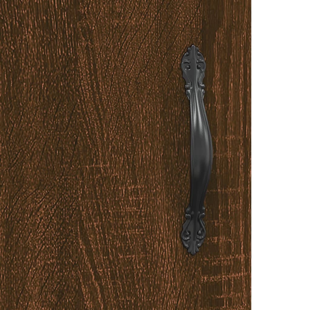 Tavolino da Salotto Rovere Marrone 90x50x40cm Legno Multistrato