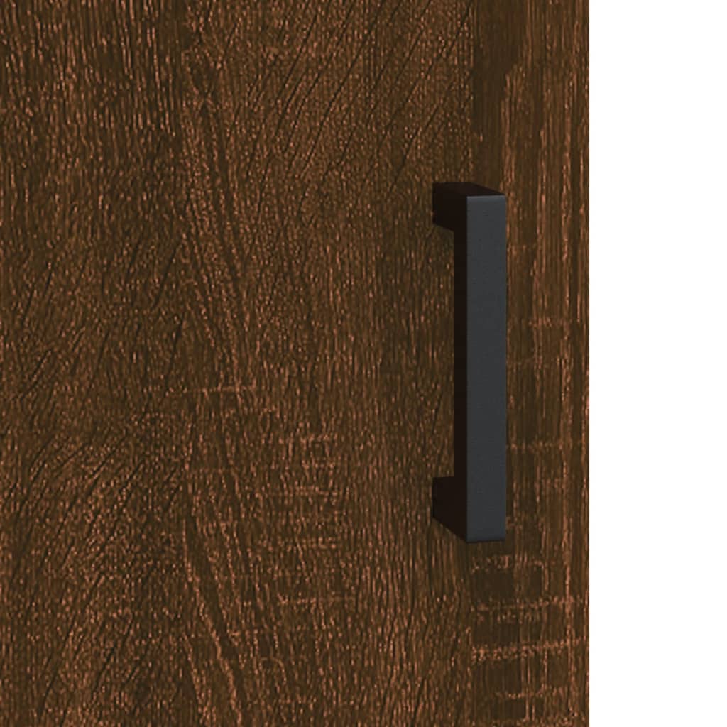 Tavolino da Salotto Rovere Marrone 90x50x40cm Legno Multistrato