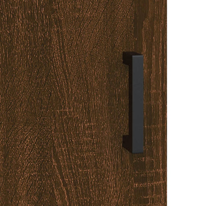 Tavolino da Salotto Rovere Marrone 90x50x40cm Legno Multistrato