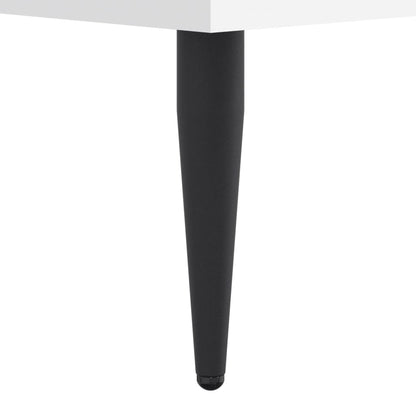 Scarpiera Bianca 60x35x105 cm in Legno Multistrato - homemem39