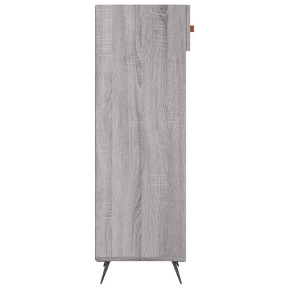 Scarpiera Grigio Sonoma 30x35x105 cm in Legno Multistrato