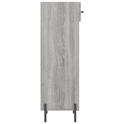 Scarpiera Grigio Sonoma 30x35x105 cm in Legno Multistrato - homemem39