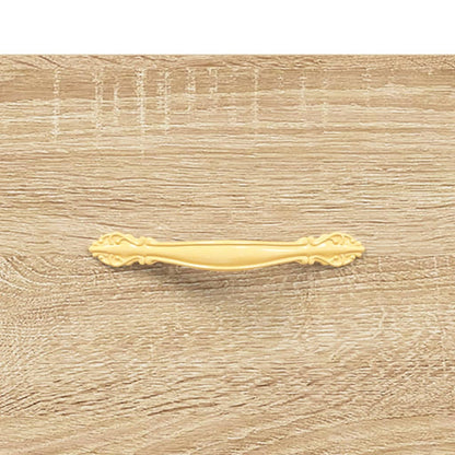 Credenza Rovere Sonoma 69,5x31x115 cm in Legno Multistrato