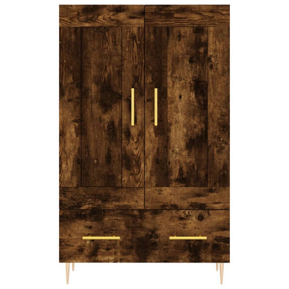 Credenza Rovere Fumo 69,5x31x115 cm in Legno Multistrato