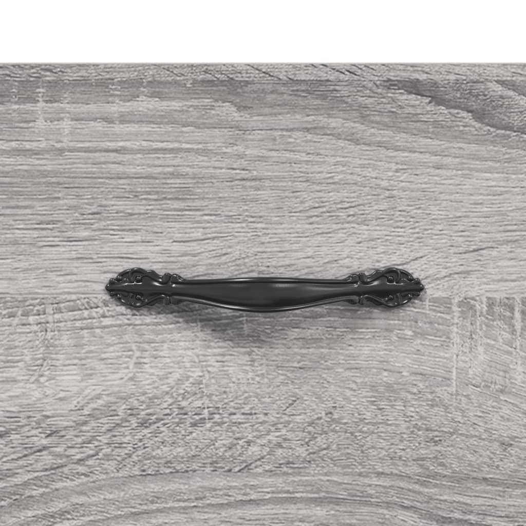 Credenza Grigio Sonoma 69,5x31x115 cm in Legno Multistrato