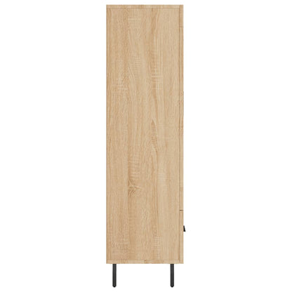 Credenza Rovere Sonoma 69,5x31x115 cm in Legno Multistrato