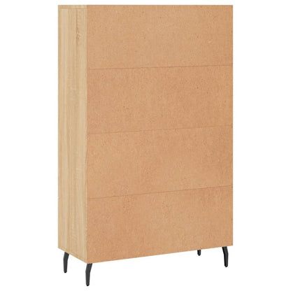 Credenza Rovere Sonoma 69,5x31x115 cm in Legno Multistrato