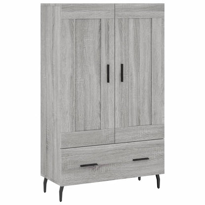 Credenza Grigio Sonoma 69,5x31x115 cm in Legno Multistrato - homemem39
