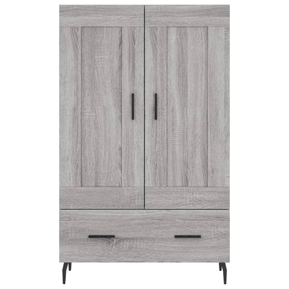 Credenza Grigio Sonoma 69,5x31x115 cm in Legno Multistrato - homemem39