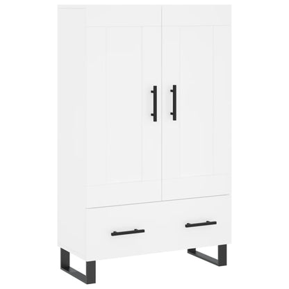 Credenza Bianca 69,5x31x115 cm in Legno Multistrato - homemem39