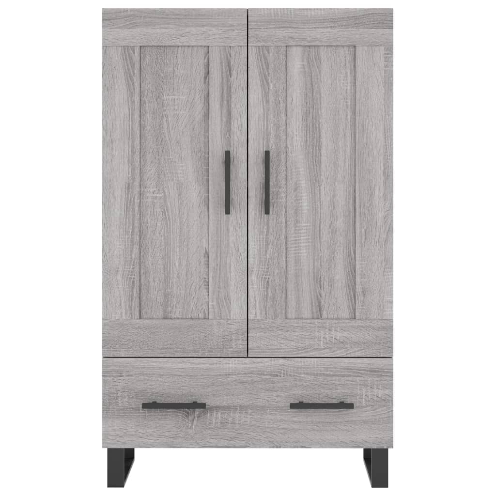 Credenza Grigio Sonoma 69,5x31x115 cm in Legno Multistrato - homemem39