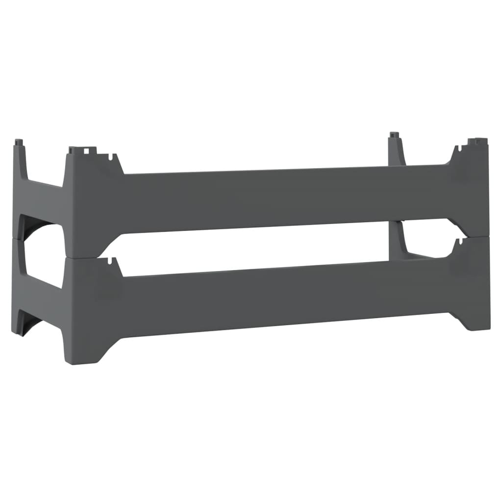 Portabottiglie per 12 Bottiglie in PP Impilabile - homemem39